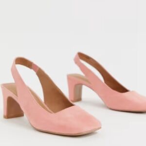 Asos pink pumps